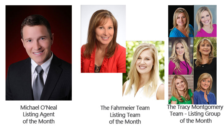 Keller Williams Top Monthly Home Listing Agents