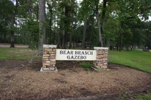 Bear Branch Gazebo Sign